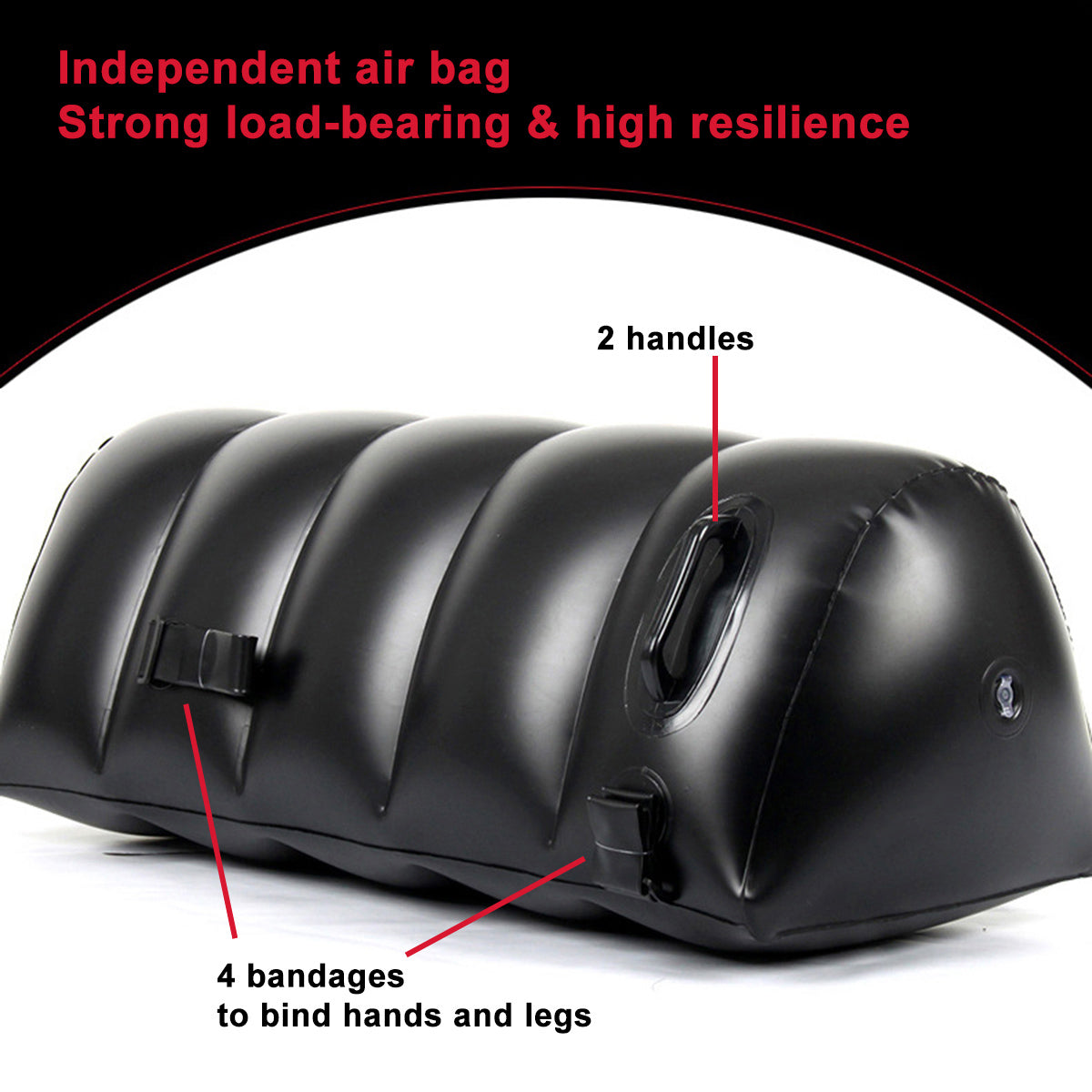 Yocare Inflatable Sex Position Pillow Cushion with Electirc Inflator, PVC Couples Sex Toys Ramp Furniture with Bondage