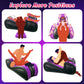 Inflatable Sex Sofa with Positioning Pillow for G Spot Position Aid Sex Auxiliary Adult Games with Automatic Air Pump for BDSM Games, Couple Sex Toys Chair for Sex Fun