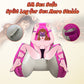 Inflatable Sex Sofa with Positioning Pillow for G Spot Position Aid Sex Auxiliary Adult Games with Automatic Air Pump for BDSM Games, Couple Sex Toys Chair for Sex Fun, Pink